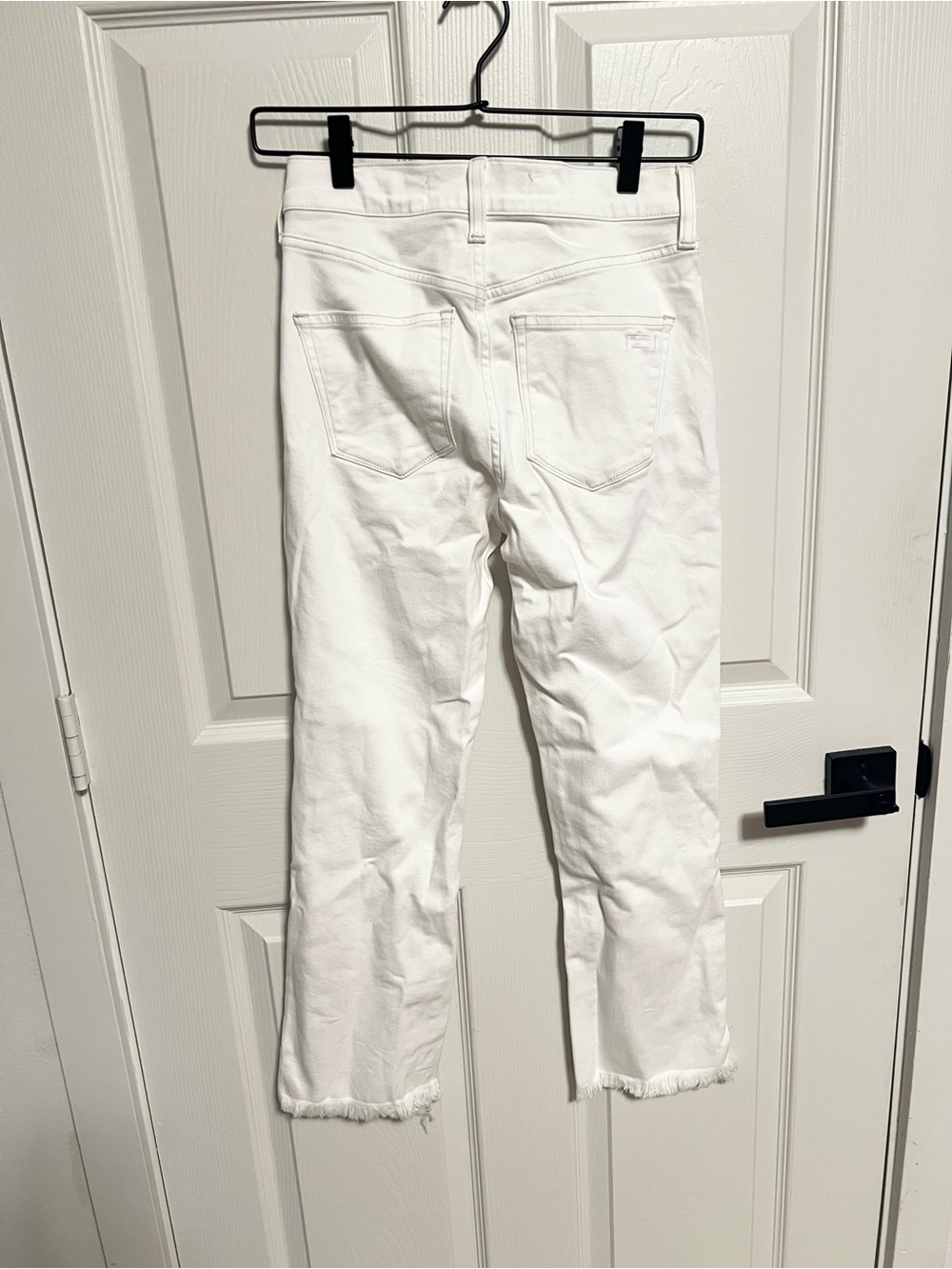 AYR Women's The bomb Pop Straight Leg Ankle White Denim Jeans Pant Sz 25 - Picture 9 of 10